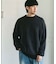 メランジシャギー クルーネックニット