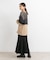 カットオフ切替ロングスカート