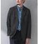 『洗濯可／防シワ』LIFE STYLE TAILOR　TRABESTグレンチェックジャケット