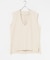 FORK&SPOON　ジャガードUネックベスト