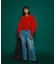 Vネックフォルムニット