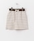 『WEB／一部店舗限定サイズ』ボーダーワッフルショーツ(KIDS)