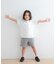 『WEB／一部店舗限定サイズ』ボーダーワッフルショーツ(KIDS)