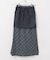 チェックナロースカート(裏付)