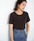 コンパクトベーシックTシャツ