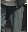 ウールブレンドヘリンボーンタックパンツ