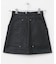 コーティングミニスカート