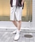 FORK&SPOON　TEC LINENショートパンツ