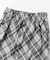 チェックナロースカート