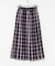 チェックプリーツイージースカート