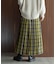 チェックプリーツイージースカート