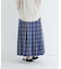 チェックプリーツイージースカート