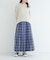 チェックプリーツイージースカート