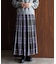 タックチェックイージースカート