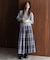 タックチェックイージースカート