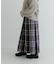 タックチェックイージースカート