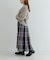 タックチェックイージースカート