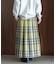 タックチェックイージースカート