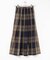 タックチェックイージースカート