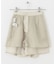 ウールライクバミューダパンツ