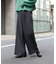 『TALLサイズ／WEB限定』ウールライクダブルタックワイドパンツ