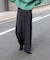 『TALLサイズ／WEB限定』ウールライクダブルタックワイドパンツ