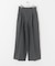 『TALLサイズ／WEB限定』ウールライクダブルタックワイドパンツ