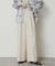 『TALLサイズ／WEB限定』ウールライクダブルタックワイドパンツ