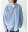 『別注』ELY×Sonny Label　開襟シャンブレーシャツ