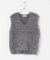モールフェザーニットベスト