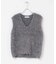 モールフェザーニットベスト