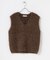 モールフェザーニットベスト