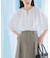 2WAYウォッシャブルフレアスリーブブラウス