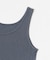 Uネックシアータンクトップ