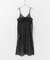スパンコールキャミワンピース