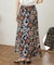 プリントマーメイドスカート