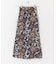 プリントマーメイドスカート