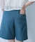 ウエストデザインハーフパンツ