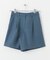 ウエストデザインハーフパンツ