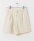 ウエストデザインハーフパンツ
