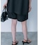 ウエストデザインハーフパンツ