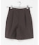 タックデザインショートパンツ