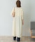 2wayネックリブカットソーワンピース