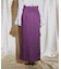 ペプラムデザインスカート