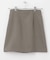 バックファスナーミニスカート