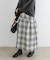 F by ROSSO　ツイードチェックスカート