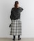 F by ROSSO　ツイードチェックスカート