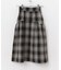 F by ROSSO　ツイードチェックスカート