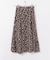 フラワープリントフレアスカート