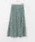 フラワープリントフレアスカート
